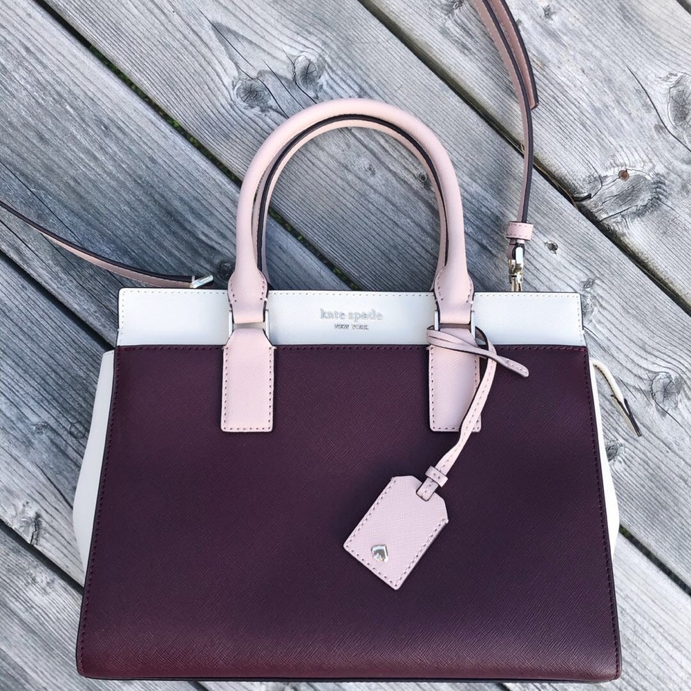 Kate Spade Medium Satchel CherryWood💞🌸 - Picture 3 of 6